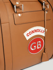 Dark Sports Grip Bag With Badges