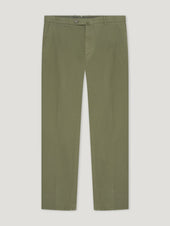 Green Gabardine Trousers