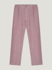 Pink Joes Linen Trousers