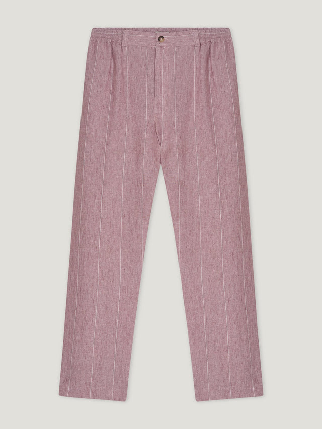 Pink Joes Linen Trousers