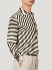 Brown Riviera 3 Button Polo