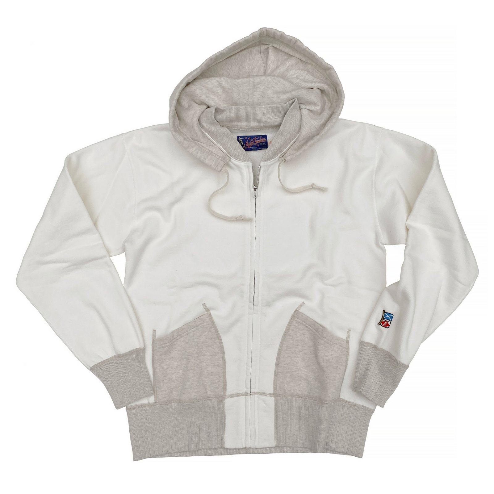 The Contender Sweatshirt - White/Oatmeal