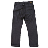 Continental Trousers - JC Black Coated Denim Warehouse - Last One - Size 38