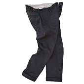 Continental Trousers - JC Black Coated Denim Warehouse - Last One - Size 38