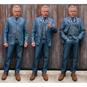 Sportsman Shirt - IceBlu denim