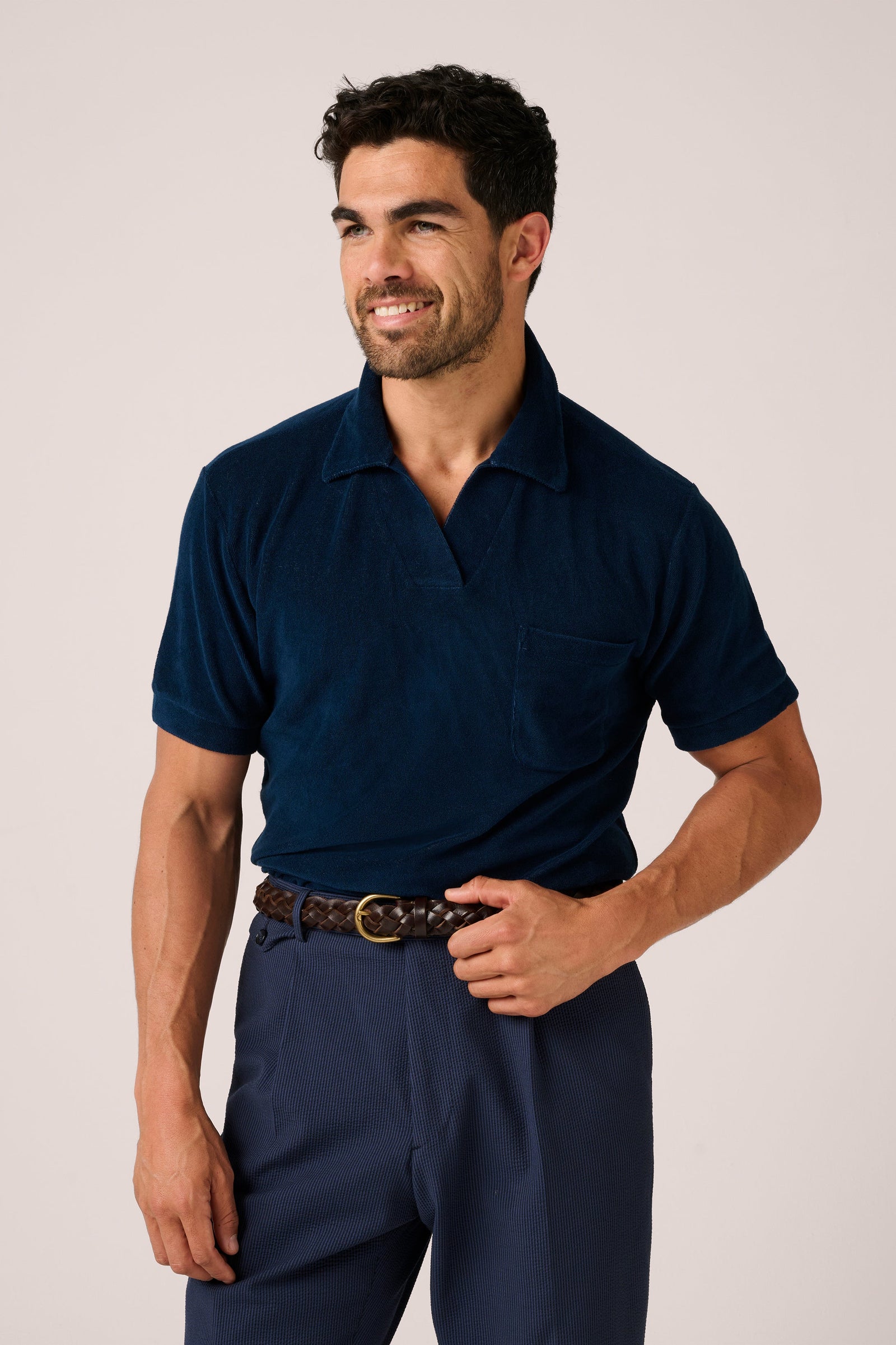 Coogee Terry Polo Marine