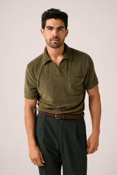 Coogee Terry Polo - Olive