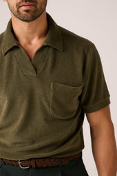 Coogee Terry Polo - Olive