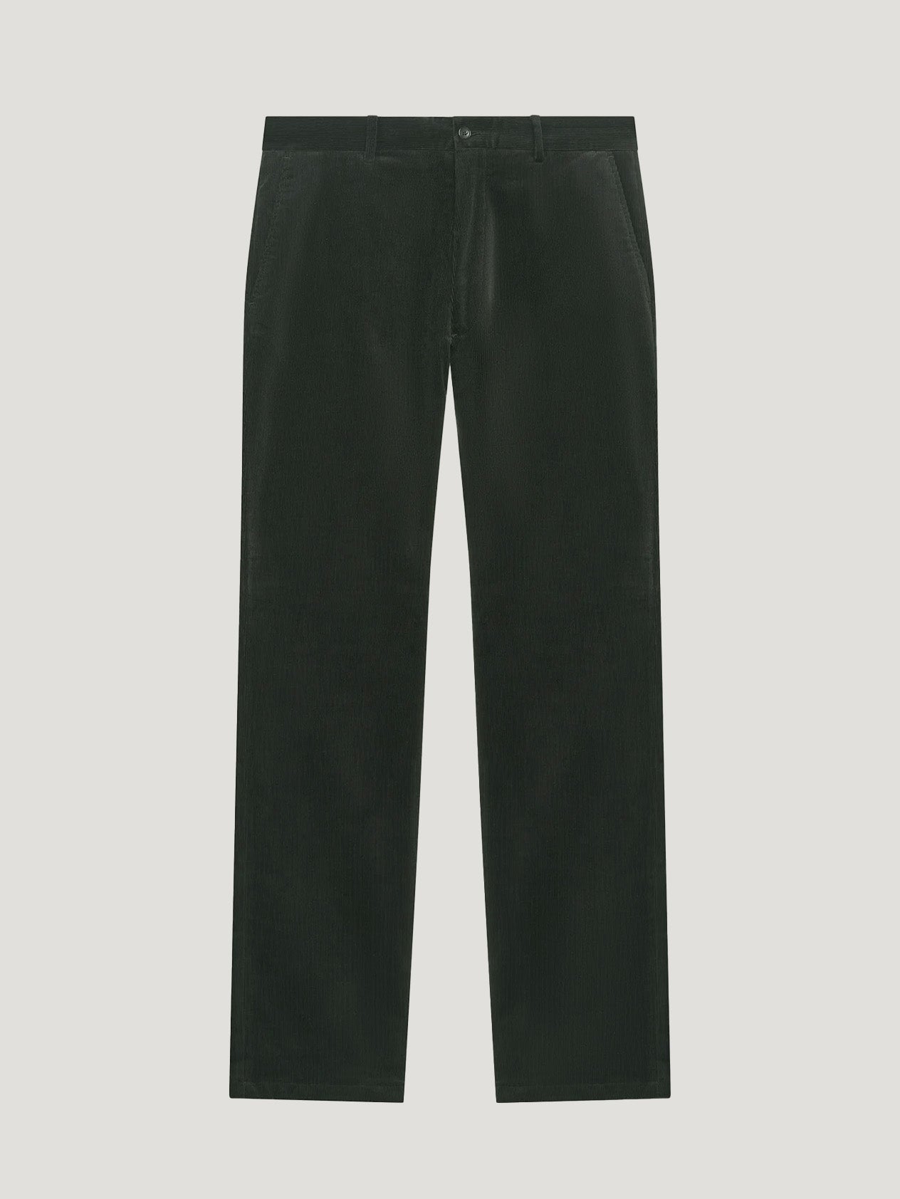 Dark Green Cord Trousers