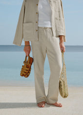 Sorrento Linen Trousers Cotton Linen