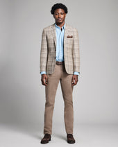 Plaid Linen Walton Jacket