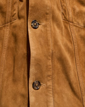 Waxed Suede Tupelo Trucker Jacket