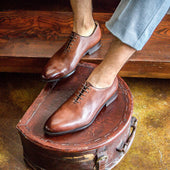 Wholecut Oxford Plain Toe Antique