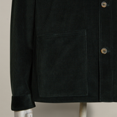 Corduroy Jacket No 2 In Dark Green