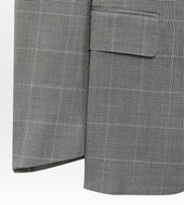 Costume 3 Pi Ces Gris En Laine Motif Prince De Galles
