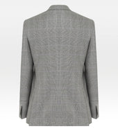 Costume 3 Pi Ces Gris En Laine Motif Prince De Galles
