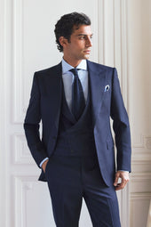 Costume Trois Pi Ces En Flanelle De Laine