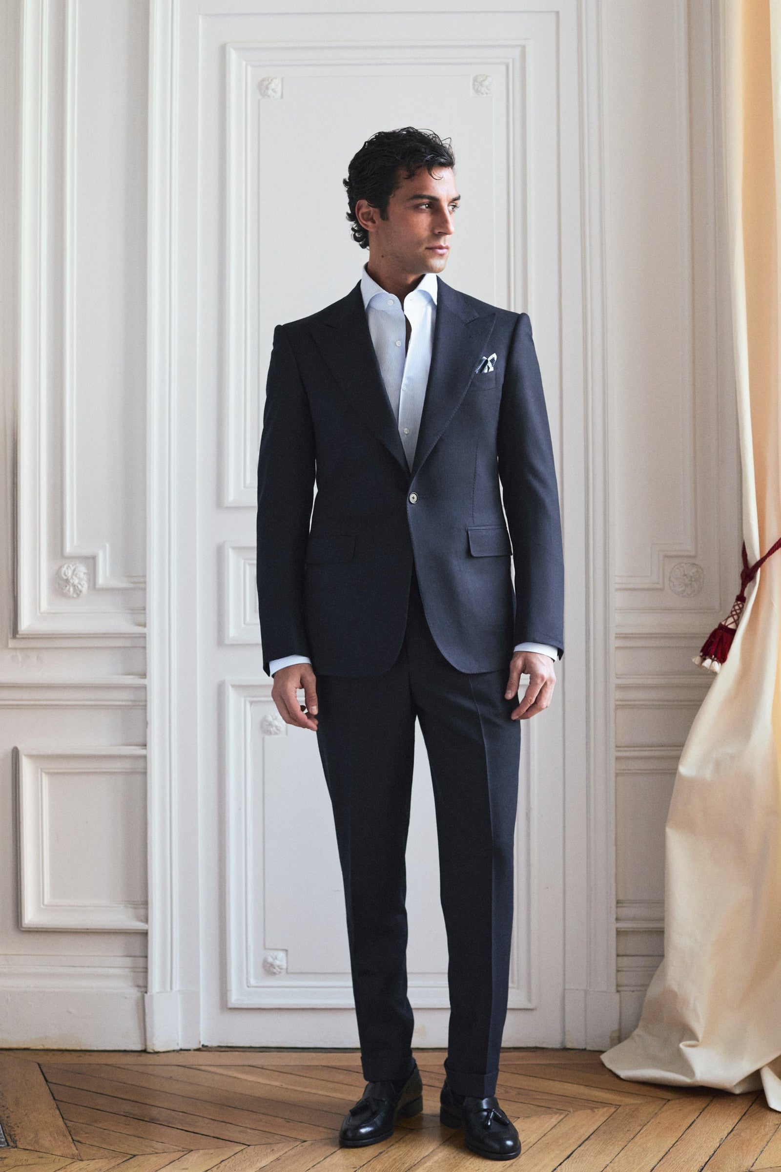 Costume En Flanelle De Laine