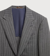 Costume En Laine Infroissable Rayures