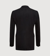 Costume En Flanelle De Laine Rayures