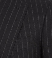 Costume En Flanelle De Laine Rayures