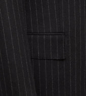 Costume En Flanelle De Laine Rayures