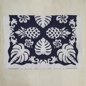 Cotton And Silk Pineapple Print Scarf In