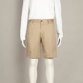 Cotton Beach Shorts In Stone