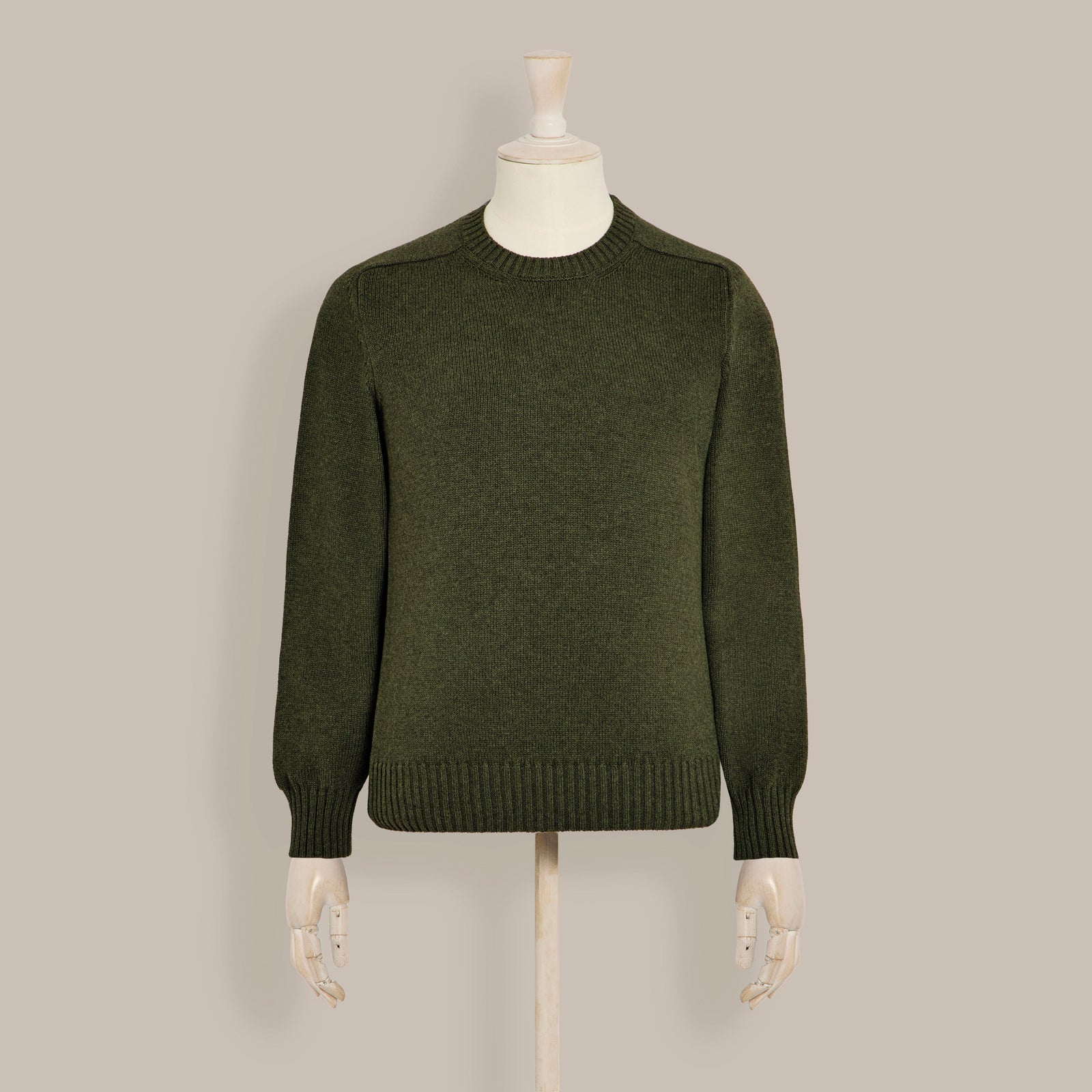 Cotton Crew Neck Sweater In