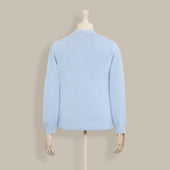 Cotton Crew Neck Sweater In Light