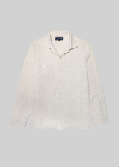 Cotton Linen Chambray Shirt