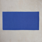 Cotton Spotted Neckerchief In And White