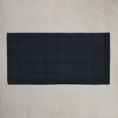 Cotton Spotted Neckerchief In And White