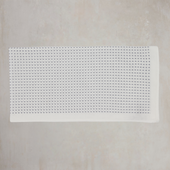 Cotton Spotted Neckerchief In And Navy