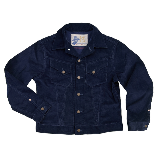 Cowboy Jacket Corduroy - Indigo