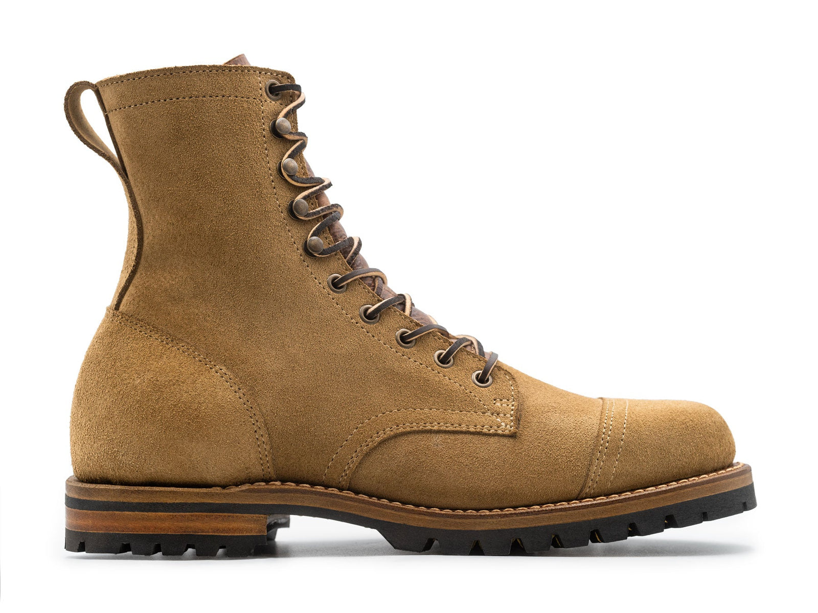 Coyote Rough Out Cap Toe Upland