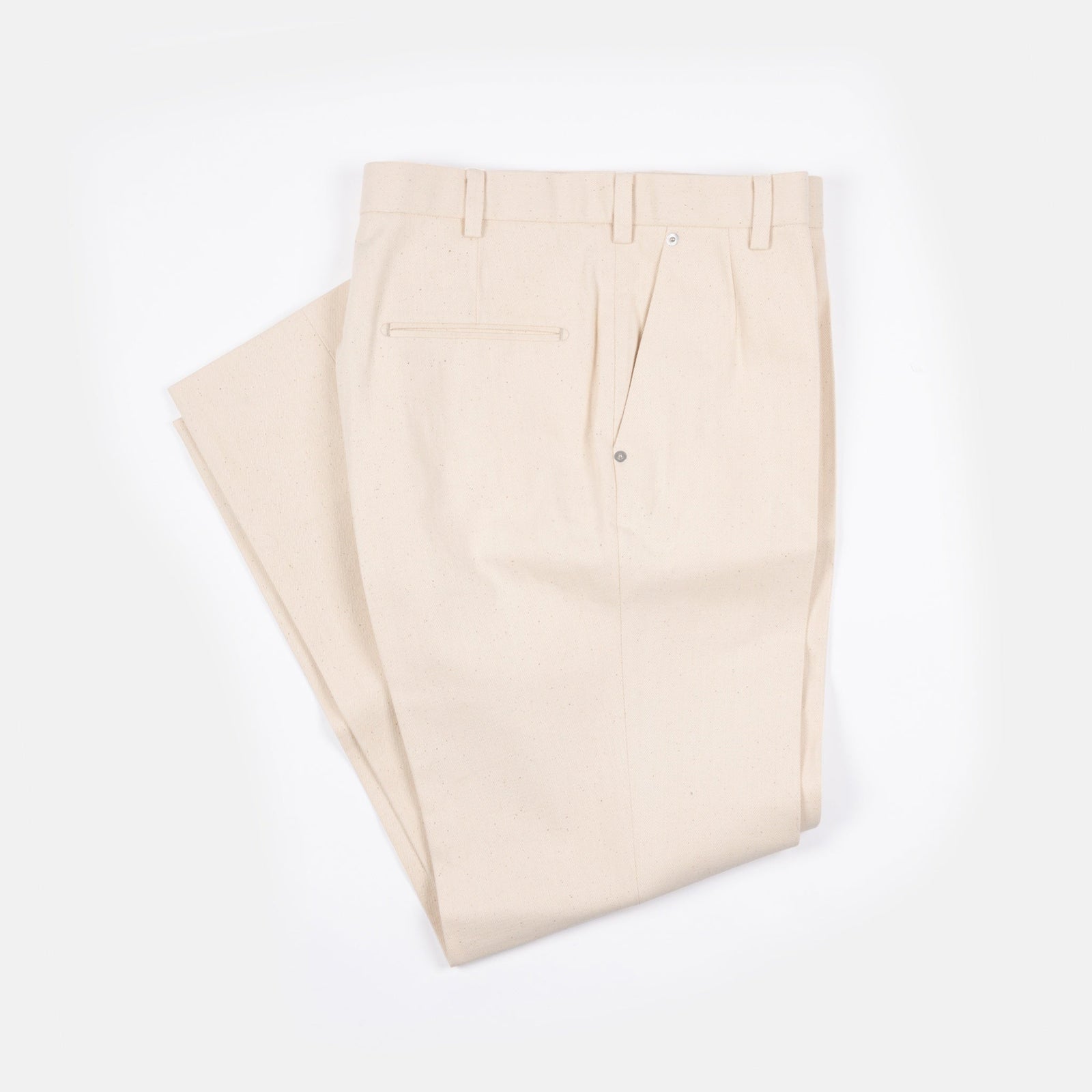Casual Trouser In Natural Denim
