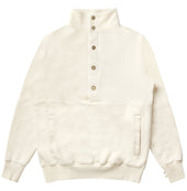 Reverse Fleece Pullover Cream - Unisex