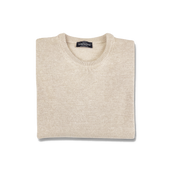 Crewneck Jumper in Ecru