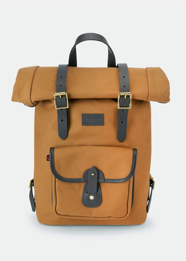 Unisex Gloverall x Croots Rolltop Backpack Tan