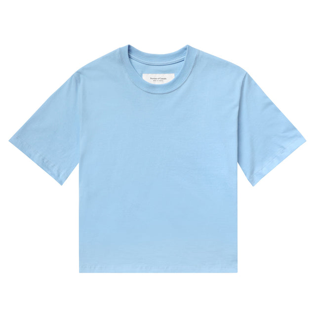 Monday Crop Top Sky Blue