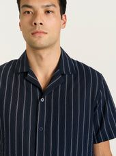 The Riviera Stripe Shirt Cotton
