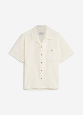 Cuban Shirt | Seersucker | Cream