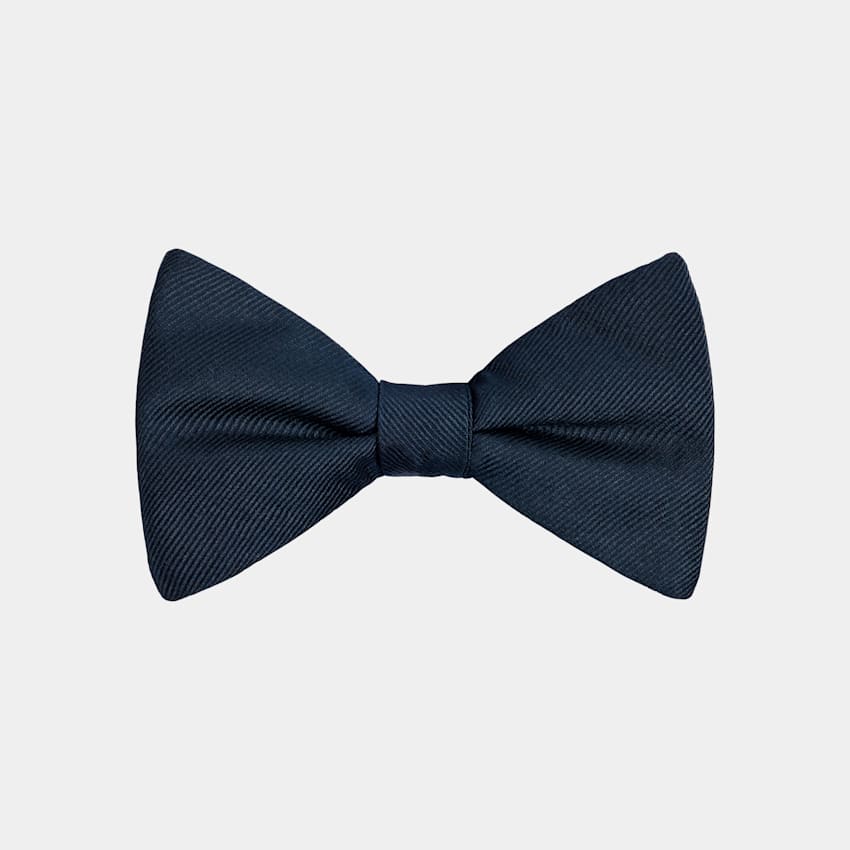 Pre Tied Gros Grain Bow Tie