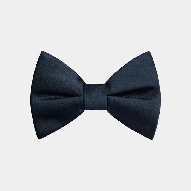 Navy Pre-tied Bow Tie