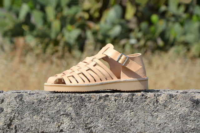 D025 Natural Sandals