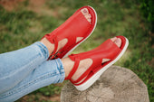 D032 Red Sandals