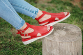 D032 Red Sandals