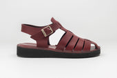 D038 Burgundy Sandals