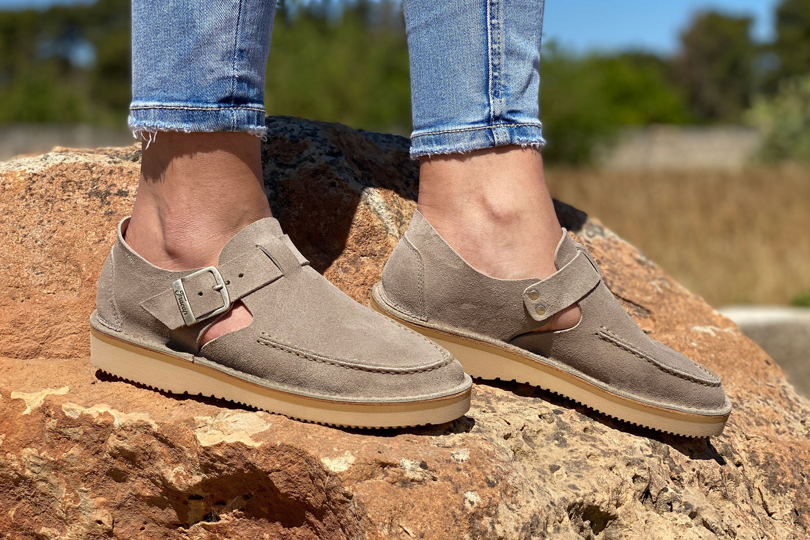 D151 Grey Sandals